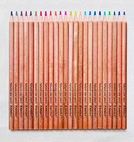 24pcs Natural wood color pencil